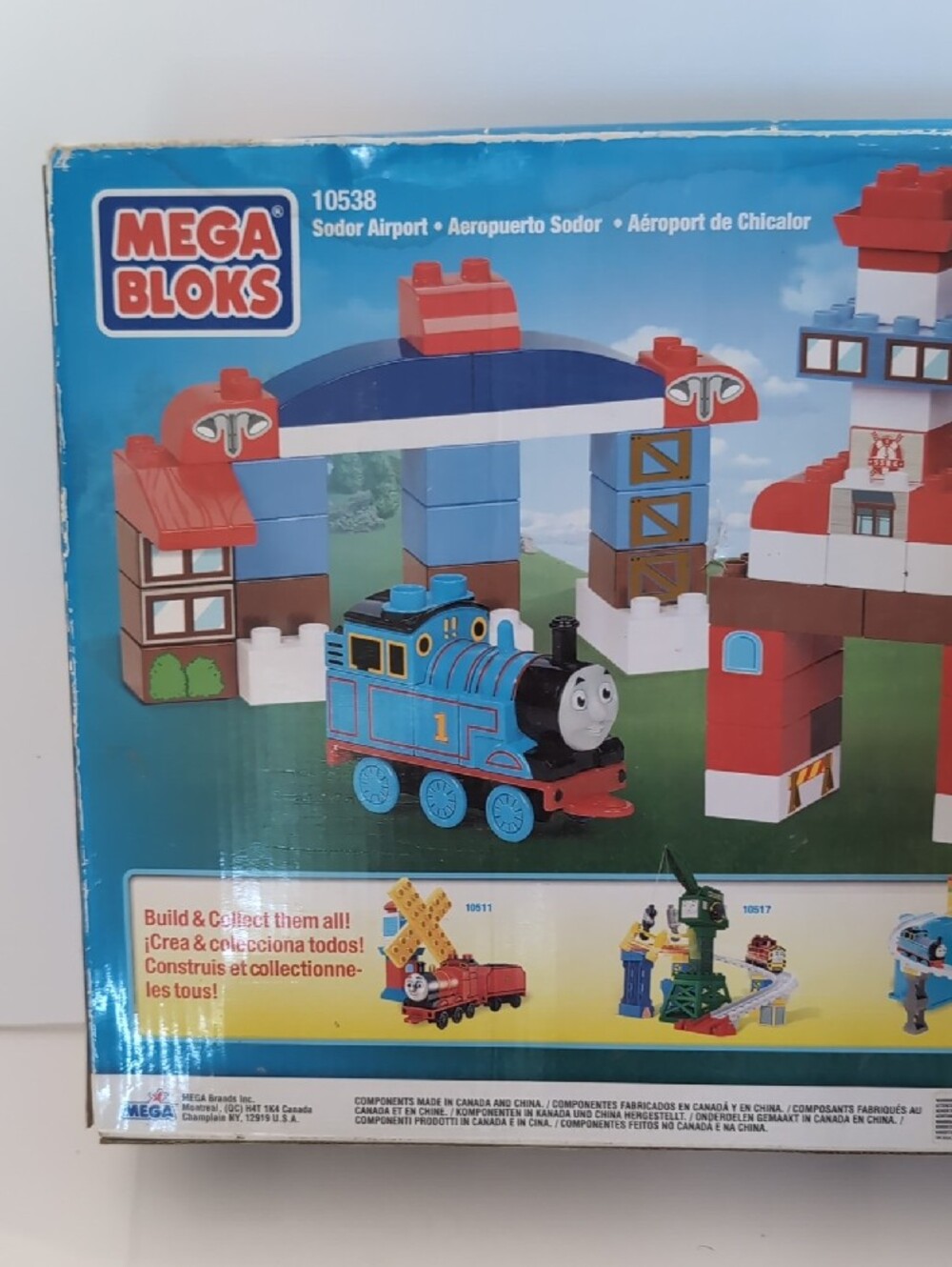 NIB Thomas & Friends Mega Bloks Sodor Airport Playset 75 Pieces - Picture 6 of 13